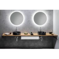 Sapho VISO kulaté zrcadlo s LED osvětlením ø 70cm VS070
