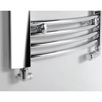 Sapho CORNER připojovací sada ventilů termostatická triaxiální, pravé provedení, chrom CP1012RS