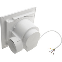 Sapho TECTO stropní ventilátor axiální s časovačem, 20W, potrubí 100mm, bílá TC202