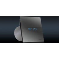 Cata E-100 GTH koupelnový ventilátor axiální s automatem, 4W/8W, potrubí 100mm, bílá 00900200
