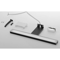 Sapho ESTHER 2 LED svítidlo, 6 W, 280x14x107 mm, černá E27679CI