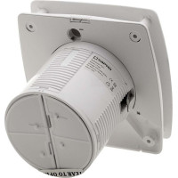 Sapho LEX koupelnový ventilátor axiální, 15W, potrubí 100mm, bílá LX101