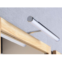 Sapho IRENE LED svítidlo, 6 W, 286x100x25mm, chrom 25861CI