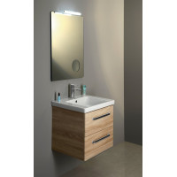 Sapho IRENE 2 LED svítidlo, 7 W, 300x100x25 mm, chrom E27260CI