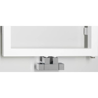 Sapho CUBE TWIN připojovací sada ventilů pro středové připojení, chrom CP581S