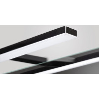 Sapho ESTHER 2 LED svítidlo, 6 W, 280x14x107 mm, černá E27679CI