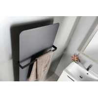 Sapho TABELLA držák ručníků 390 mm, černá mat MI390B