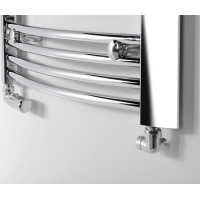 Sapho CORNER připojovací sada ventilů termostatická triaxiální, levé provedení, chrom CP1011LS