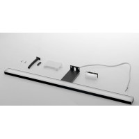 Sapho ESTHER 2 LED svítidlo, 8 W, 500x14x107 mm, černá E27586CI