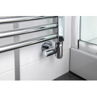 Sapho CORNER COMBI SIMPLY připojovací sada ventilů triaxiální, pravé provedení, chrom CP330S
