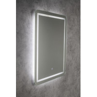 Aqualine SALICA zrcadlo s LED osvětlením 60x80cm, dotykový senzor, stmívatelné SC080