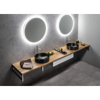 Sapho VISO kulaté zrcadlo s LED osvětlením ø 70cm VS070