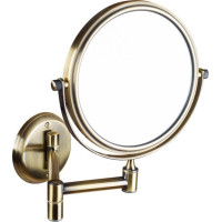 Sapho Kosmetické zrcátko zvětšovací, oboustranné, bronz XP012