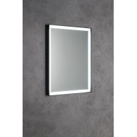 Sapho SORT zrcadlo s LED osvětlením 60x80cm, senzor, 2700-6500K, černá mat ST080S