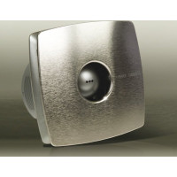 Cata X-MART 12H koupelnový ventilátor axiální s automatem, 20W, potrubí 120mm, nerez mat 01054000