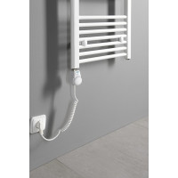 Aqualine Elektrická topná tyč s integrovaným termostatem 300W, bílá TS-300B