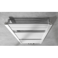 Aqualine TONDI otopné těleso rovné 450x970 mm, středové připojení, bílá DT450T