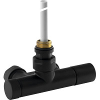 Sapho MONO ONE připojovací sada ventilů jednobodová, rozteč 50mm, provedení černá mat CP2052BS