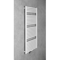Aqualine TONDI otopné těleso rovné 600x1330 mm, středové připojení, bílá DT480T