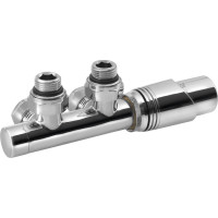 Bruckner WICHER připojovací sada termostatická pro středové připojení 50mm, provedení chrom 600.311.1