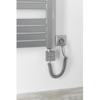 Sapho KTX topná tyč s termostatem, 300 W, stříbrná KTX-S-300