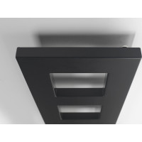 Sapho BLOCK otopné těleso 280x1330 mm, černá mat IR181