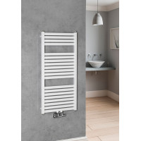 Aqualine TONDI otopné těleso rovné 450x970 mm, středové připojení, bílá DT450T