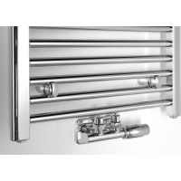 Aqualine ALYA otopné těleso rovné 500x803mm, středové připojení, chrom LLS301