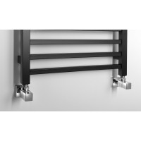 Sapho METRO otopné těleso 500x1200 mm, černá mat IR410TB