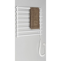Aqualine Elektrický sušák ručníků, 570x465mm, 72W, bílý SU110A