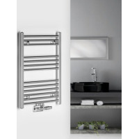 Aqualine ALYA otopné těleso rovné 500x803mm, středové připojení, chrom LLS301