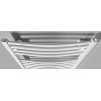 Aqualine ORBIT-E elektrické otopné těleso oblé 600x1320 mm, 600 W, bílá ILEO36T