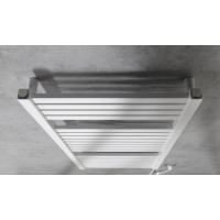Aqualine TONDI-E elektrické otopné těleso rovné 450x970 mm, 300 W, bílá DE450T