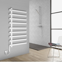 Sapho ELCOR elektrický sušák ručníků 480x920x50 mm, 128 W, bílá mat EB450