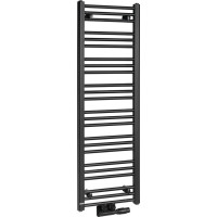 Bruckner ALBRECHT otopné těleso 400x1250 mm, středové připojení, černá mat 600.112.6