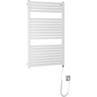 Aqualine TONDI-E elektrické otopné těleso rovné 600x970 mm, 400 W, bílá DE460T