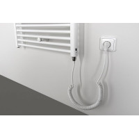 Aqualine DIRECT-E elektrické otopné těleso rovné 600x1320 mm, 600 W, bílá ILE36T