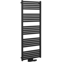 Bruckner GRUNT otopné těleso rovné 500x1330 mm, středové připojení, černá mat 600.122.6