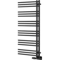 Aqualine POSEIDON otopné těleso 450x1140mm, černá mat PS411B
