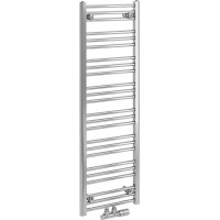 Bruckner ALBRECHT otopné těleso 400x1250mm, středové připojení, chrom 600.112.1