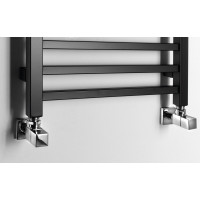 Sapho METRO otopné těleso 450x890 mm, černá mat IR400TB