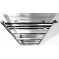 Aqualine ALYA otopné těleso rovné 400x1188mm, středové připojení, chrom LLS308