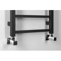 Sapho METRO LIGHT otopné těleso 400x1140 mm, černá mat IR445TB