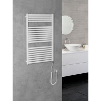 Aqualine TONDI-E elektrické otopné těleso rovné 600x970 mm, 400 W, bílá DE460T