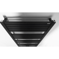 Bruckner GRUNT otopné těleso rovné 500x1330 mm, středové připojení, černá mat 600.122.6