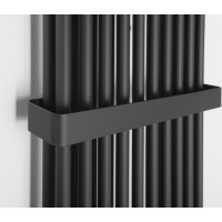 Sapho FEDE otopné těleso 1500x490 mm, 10 seg., černá mat IR193