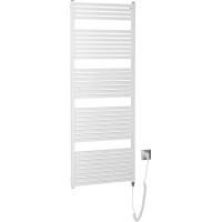 Aqualine TONDI-E elektrické otopné těleso rovné 600x1690 mm, 800 W, bílá DE490T