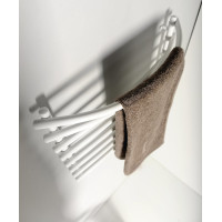 Aqualine Elektrický sušák ručníků, 570x465mm, 72W, bílý SU110A