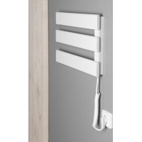 Aqualine ELVIS elektrický sušák ručníků 457x342x55 mm, 50 W, bílá EB480