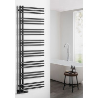 Aqualine POSEIDON otopné těleso 450x1540mm, černá mat PS415B